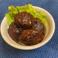 やよい・M's cooksnap of when they made 簡単☆鰯のつみれ揚げ団子(ミートボール味.