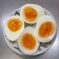 もにょりん's cooksnap of when they made 【レンジで】＊ゆで卵＊.
