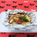 カリーナ's cooksnap of when they made 鮭フレークのキノコとチーズホイル焼き.