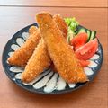 Etsu☆ko's cooksnap of when they made 簡単^_^かますのフライ.