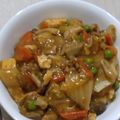 ケンチャナヨ～'s cooksnap of when they made 白菜と豆腐の和風カレー.