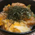 ONE★MAYU★'s cooksnap of when they made 簡単❀エビ天卵とじ丼❀.