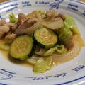 北京パンダ's cooksnap of when they made キャベツ&ズッキーニのガリバタチキン.