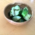 happukuck's cooksnap of when they made きゅうりの塩昆布和え.