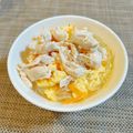 PON0313's cooksnap of when they made ささみのゆで汁でクッパ.