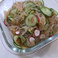 NEKOほっぺ's cooksnap of when they made きゅうりと春雨の中華風サラダ.