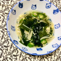 ふたごゆき's cooksnap of when they made 冷凍＆乾物で簡単！オクラの中華風スープ.