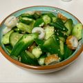 卯月のうさぎ２０１４'s cooksnap of when they made オクラと胡瓜とちくわのやみつきサラダ.