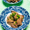tokotann's cooksnap of when they made あっさり＊茹でレバーの旨塩薬味和え.