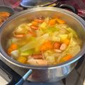 クック5XXY0O☆'s cooksnap of when they made 新じゃが新玉春キャベほっこりポトフスープ.