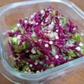 NEKOほっぺ's cooksnap of when they made オクラと菊☆シャキとろ☆塩ごま油甘酢和え.