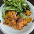 みちばたの花's cooksnap of when they made 鶏胸肉のオーロラオーブン焼き♪.