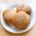 ●ゆゆゆ●'s cooksnap of when they made 手捏ね☆はちみつ豆乳きなこパン.