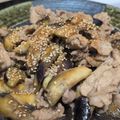 kaihatu's cooksnap of when they made 味ぽん　豚バラと茄子の炒め物.