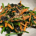 iam樹's cooksnap of when they made ほうれん草と人参の塩だれ炒め【作り置き】.