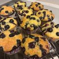 Rieko_ｓ♪♪'s cooksnap of when they made ノンバター！簡単ブルーベリーマフィン.
