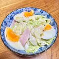 ねっちゃんっ's cooksnap of when they made キャベツ・ゆで卵・ハムのサラダ.