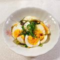 みぽぽ37's cooksnap of when they made ゆで卵のネギ塩こんぶ和え.