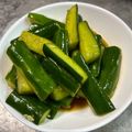 永遠のお料理初心者's cooksnap of when they made 簡単おいしい3分で出来るきゅうりの漬け物.