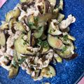 ErIkaC's cooksnap of when they made 梅干しで☆豚ばら肉となすの大葉梅肉炒め.