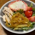 QPはにー's cooksnap of when they made 水菜のボリュームサラダ.