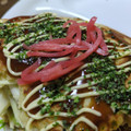 miiko86's cooksnap of when they made 残ったたこ焼き粉で☆とろとろお好み焼き.