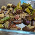 あゆたっくん's cooksnap of when they made オクラとナスの梅肉入りレンジ煮浸し.