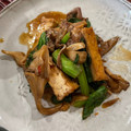 rynbaskets's cooksnap of when they made 厚揚げと小松菜、牛肉のオイスター炒め.