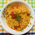 チェックのミニくま's cooksnap of when they made 30分で✿玄米トマトリゾット.