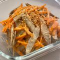 Faiza's cooksnap of when they made ごぼうとにんじんのサラダ.