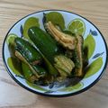 三つ葉つくし's cooksnap of when they made きゅうりのにんにく醤油漬け.
