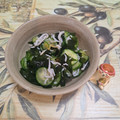 みかかめ's cooksnap of when they made [時短]キュウリとワカメとしらすの酢の物.