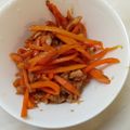 クック11SPZB☆'s cooksnap of when they made ご飯にも合うにんじんしりしり.