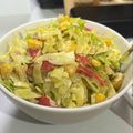 ミレーちゃん's cooksnap of when they made ゴロっとカニカマ入り♡コールスローサラダ.