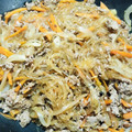 kazumiharu's cooksnap of when they made ■ピリ辛は旨い！豚ひき肉と春雨の炒め物■.