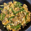 グクℓσνє♡'s cooksnap of when they made スナップエンドウと豚肉のオイスター炒め.
