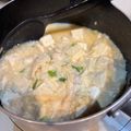haruao☆'s cooksnap of when they made 鶏肉＆豆腐の鶏雑炊.