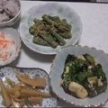 きらり流れ星's cooksnap of when they made オクラの胡麻和え.