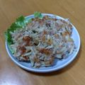 すうがん's cooksnap of when they made 鶏ひき肉で簡単チキンポテトバーグ.
