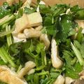 rereco's cooksnap of when they made 押し豆腐と香菜の和え物(香菜干絲).