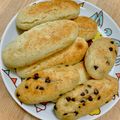 森福ちゃん's cooksnap of when they made めちゃうまっ！バナナ米粉スティックパン♡.