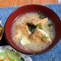 ankotetu's cooksnap of when they made 厚揚げとわかめのお味噌汁♡.