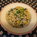 龍青空ママ's cooksnap of when they made 風味抜群！パパッと海苔たまチャーハン.