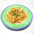 ＠迷子＠'s cooksnap of when they made 長ネギとマロニーの卵とじ☆.