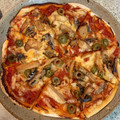 踊ってばかり's cooksnap of when they made おいしい黄金比率！もちもち米粉ピザ生地.