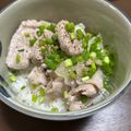ぽてと's cooksnap of when they made 玉ねぎと豚バラの塩豚丼.