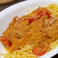 みきんどる's cooksnap of when they made 絶品☆蟹のトマトクリームパスタ〜蟹缶で〜.