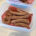 だく子's cooksnap of when they made ディズニーチュロス　公式レシピをアレンジ.
