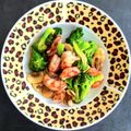 ひさかた's cooksnap of when they made えびとブロッコリーのさっと炒め.