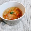 ℳᑦᑋᵃⁿ♡'s cooksnap of when they made ☆キャベツとにんじんのコンソメスープ☆.